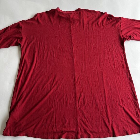 Eileen Fisher Mock Neck‎ Tunic Top Pullover Stretch Knit Large Comfy Everyday - Picture 6 of 11